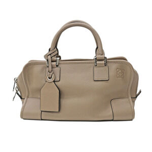 Loewe Amazona Bag Beige Leather toned Hand Shoulder